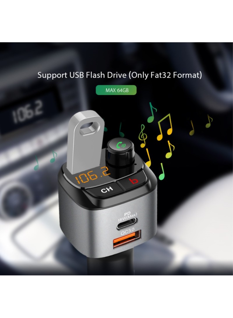 Imden bluetooth 5.0 fm transmitter for car cheap