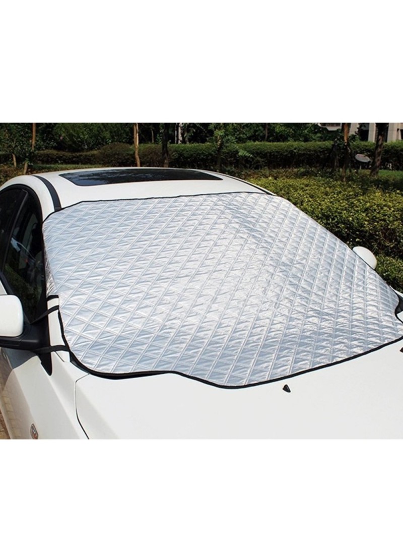 Outdoor Rain Snow Frost Sun Protection Anti-UV Car Windscreen Cover