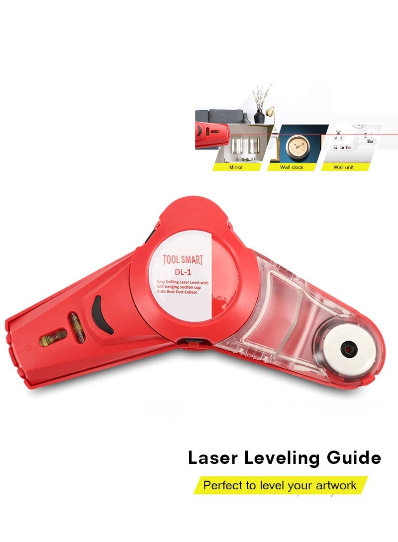 Suction store laser level