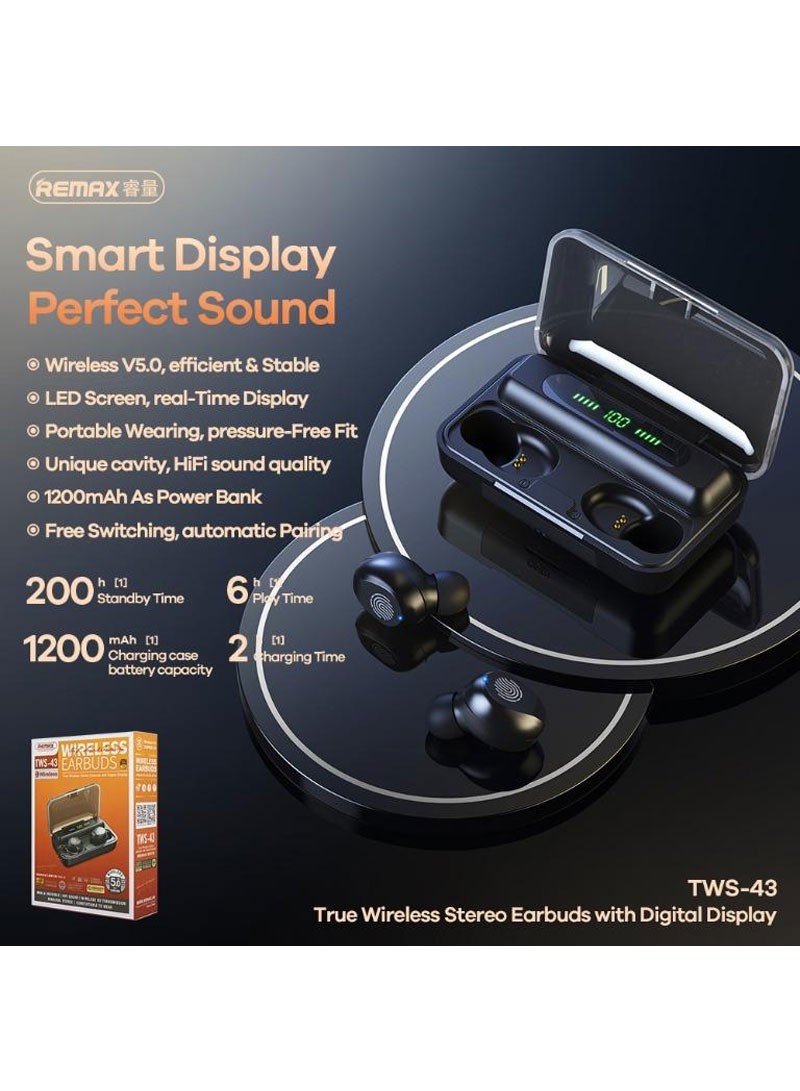 True wireless sales stereo earbuds 5.0